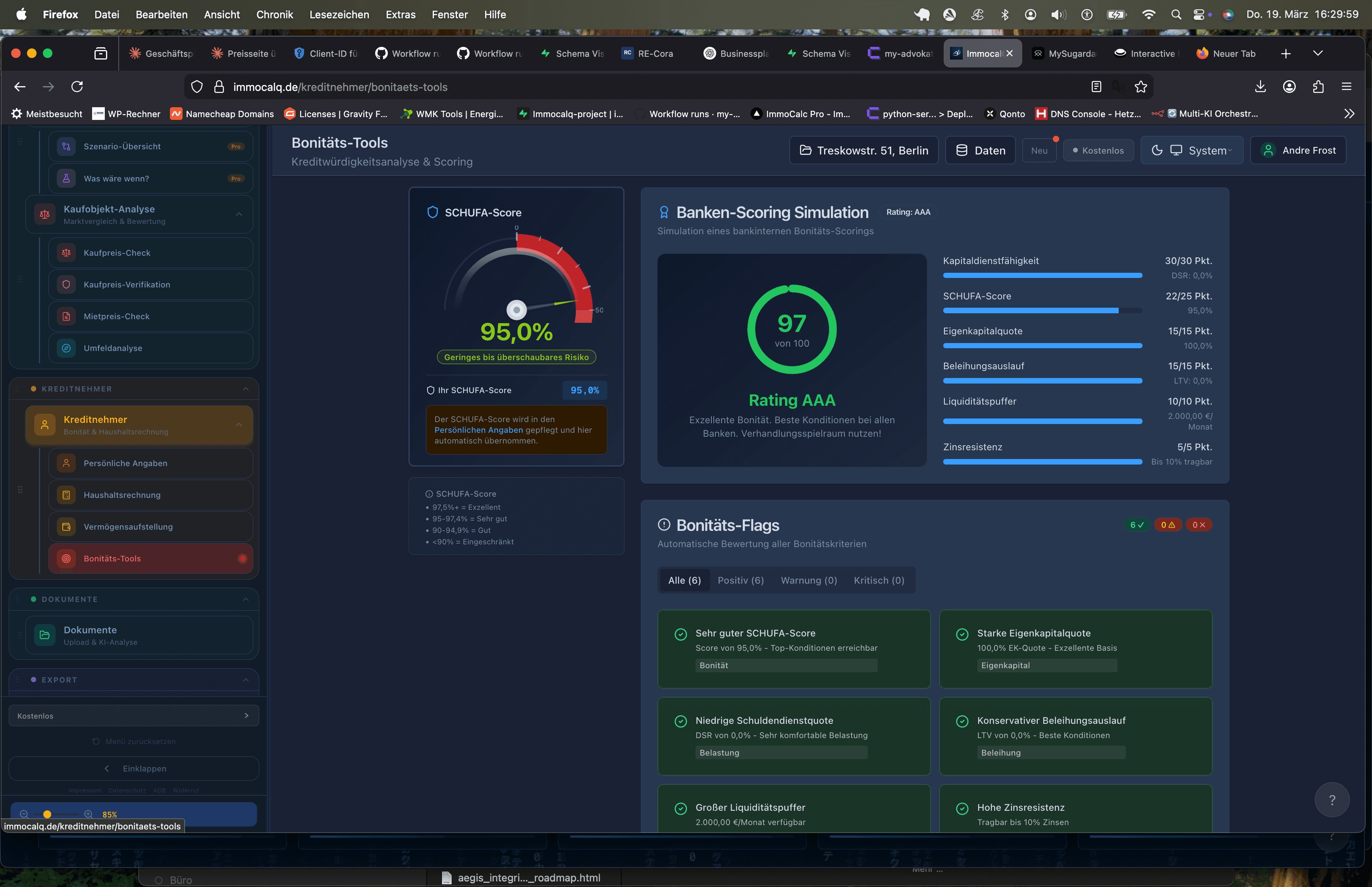 Banken-Scoring Simulation
